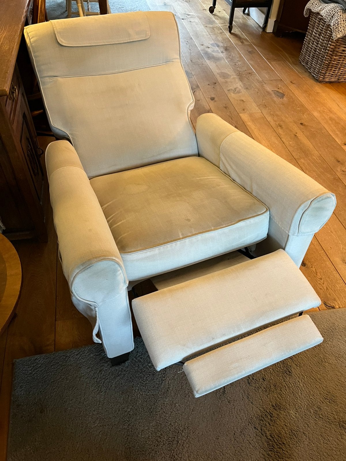 GRATIS Ikea relax stoel, Huis en Inrichting, Fauteuils, Ophalen of Verzenden, Zo goed als nieuw, 75 tot 100 cm, 50 tot 75 cm