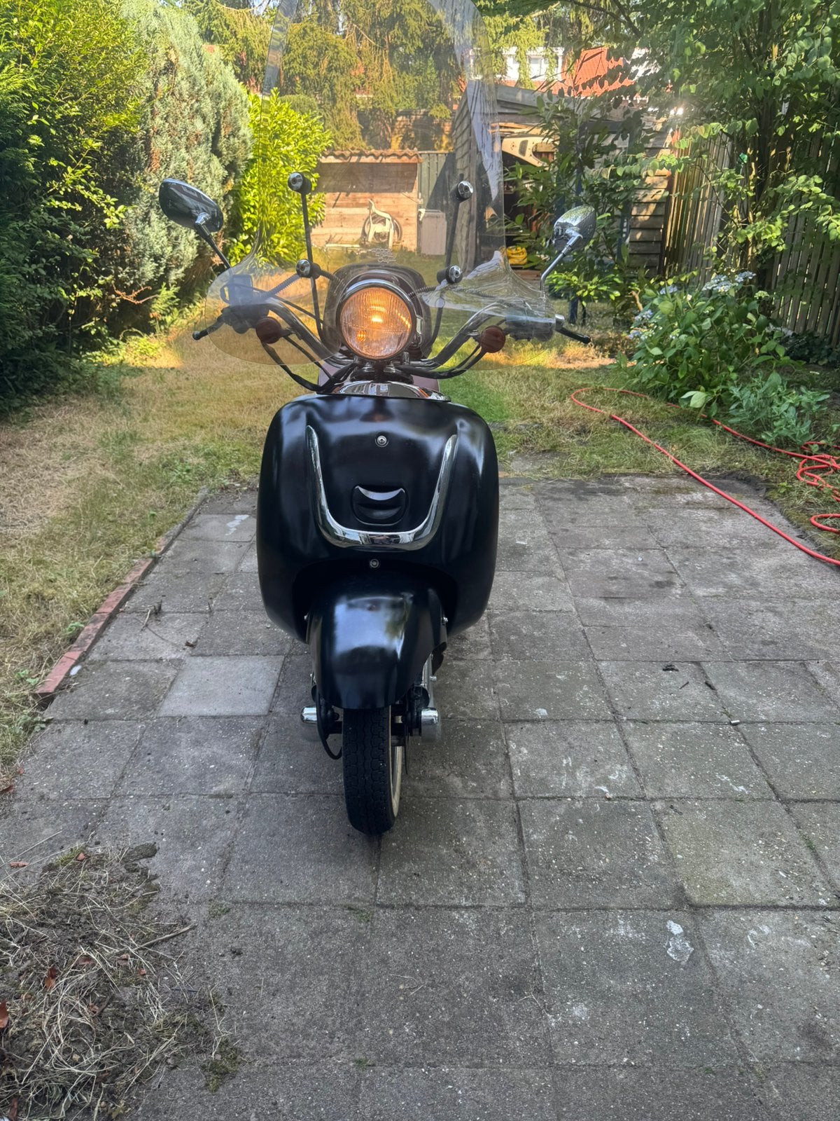 Snorscooter zwart blauw kenteken, Gebruikt, Benzine, Ophalen, Overige merken