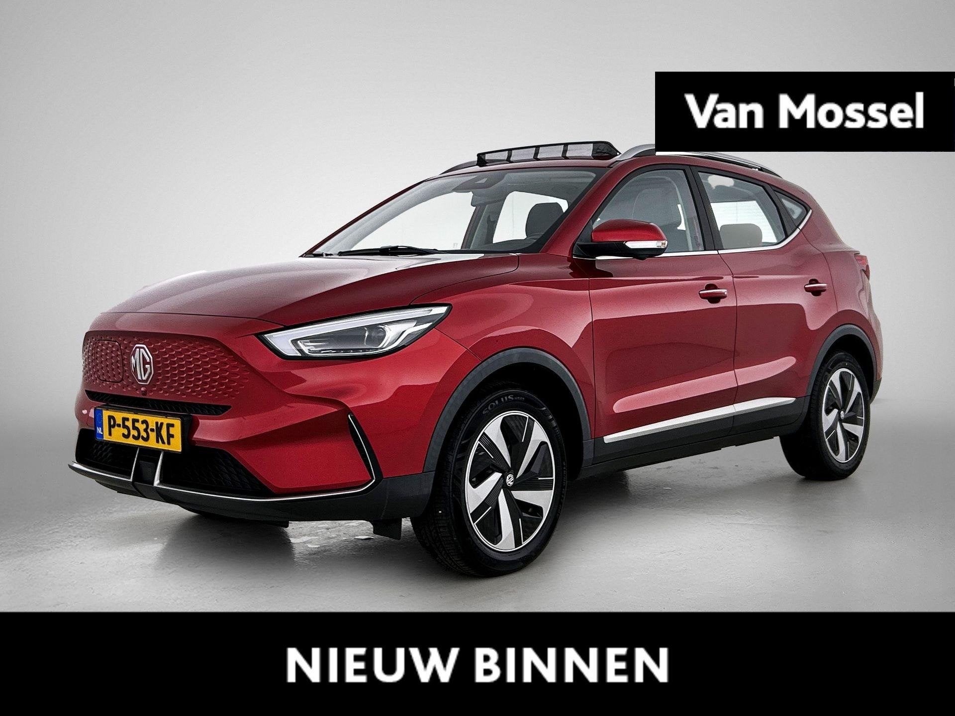 MG ZS EV Standard Range Luxury 50 kWh | Panoramadak | Apple, Auto's, 12 maanden, Gebruikt, ZS, Origineel Nederlands