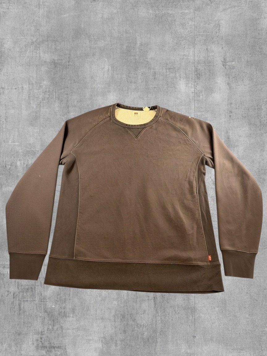 Levi's sweater zwart heren maat L sweatshirt trui crewneck, Verzenden, Gedragen, Maat 52/54 (L), Zwart