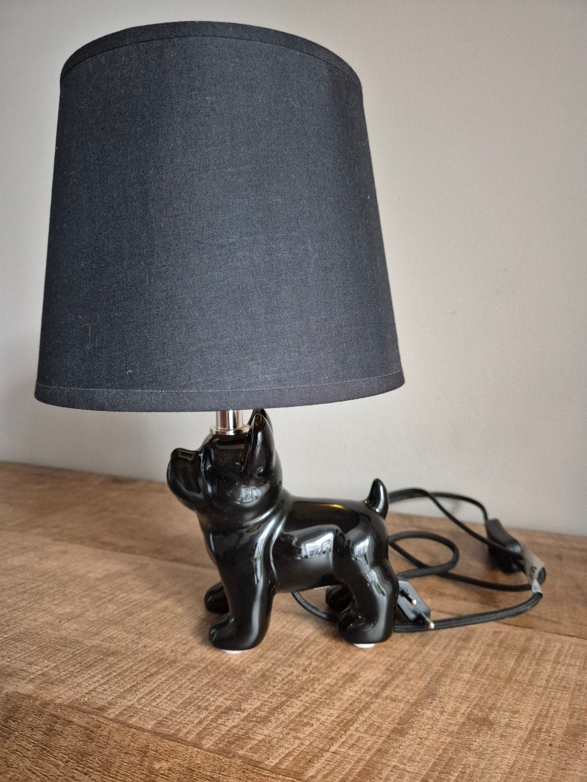 Leuke Buldog lamp met aan/uit schakelaar, Ophalen, Gebruikt