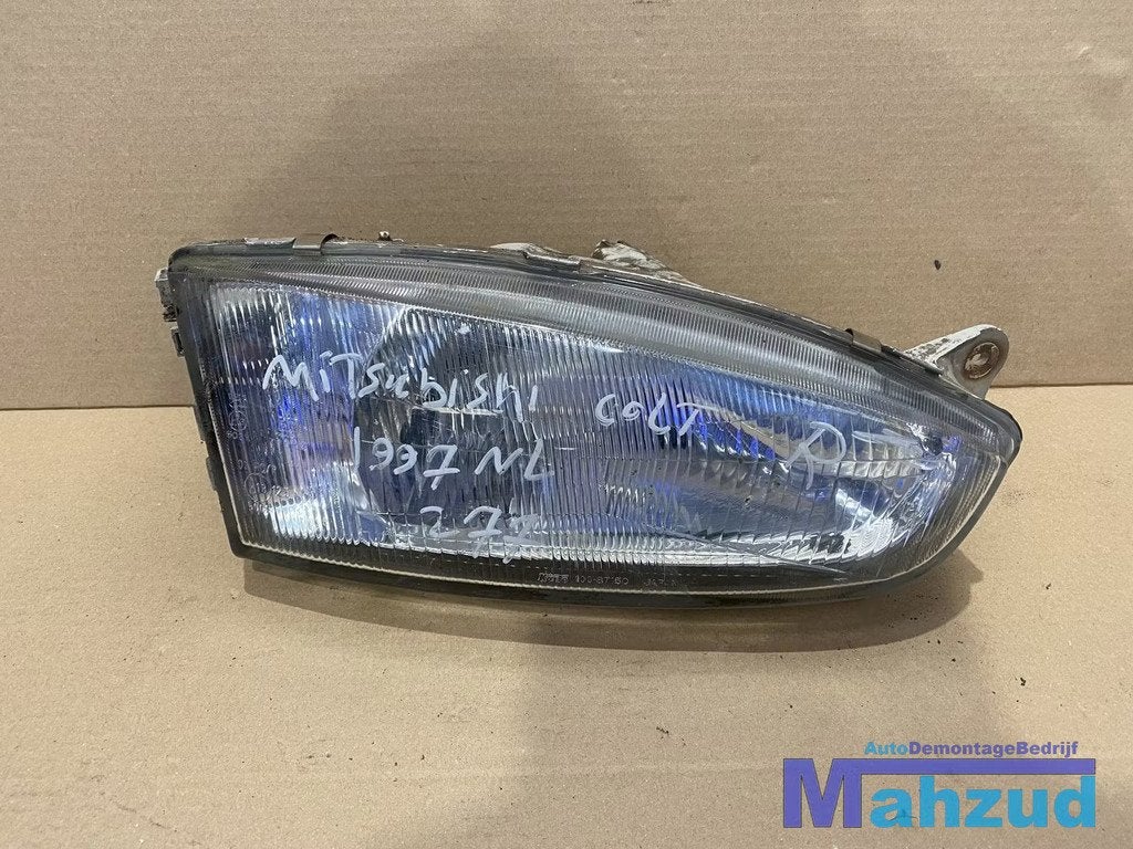 MITSUBISHI COLT 5 rechts rechter koplamp 2006-2002, Info@mitsubishi-motors.com, Gebruikt, Mitsubishi Motors Corporation, Ophalen of Verzenden