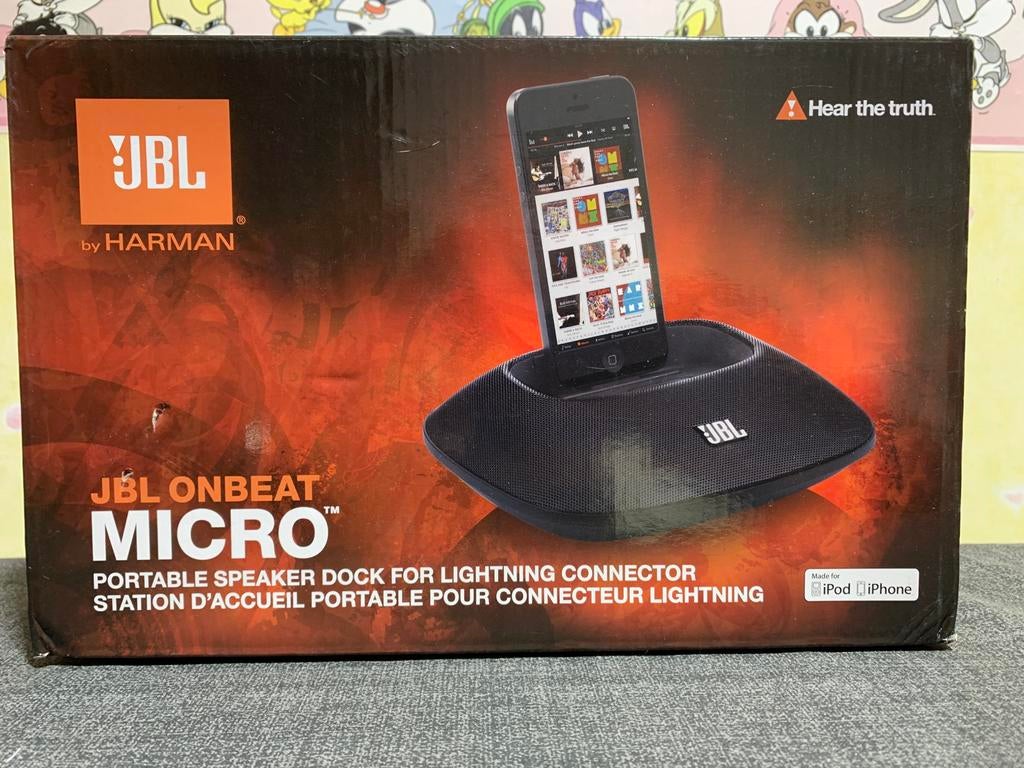Jbl one beat micro speackerdock, Audio, Tv en Foto, JBL, Nieuw, Ophalen of Verzenden, Center speaker