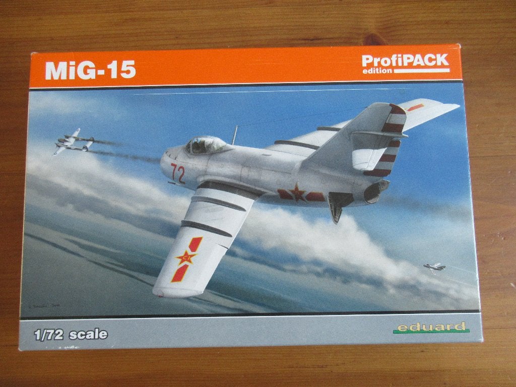 MiG-15 (Eduard 1/72) profipack, Overige merken, 1:72 tot 1:144, Nieuw, Ophalen of Verzenden