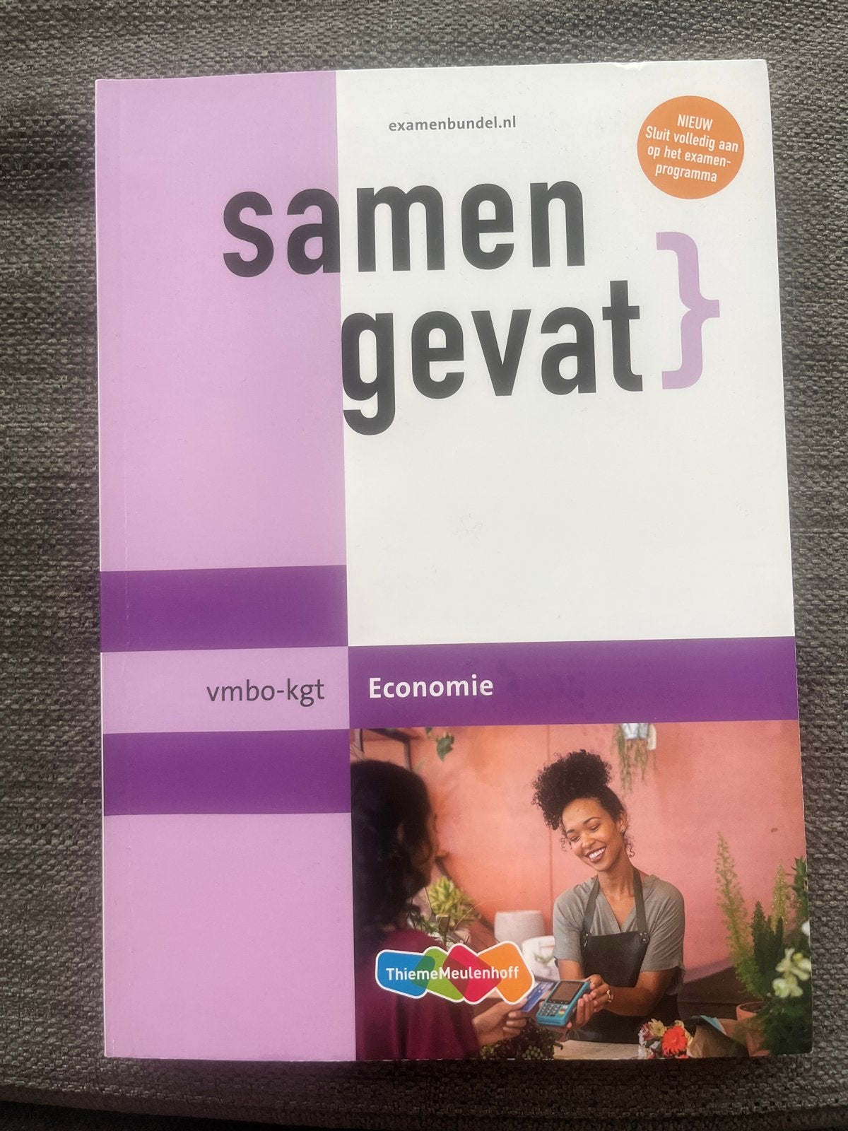 Examenbundel Samengevat VMBO-KGT Economie, Boeken, Schoolboeken, Ophalen of Verzenden, Zo goed als nieuw, VMBO, Economie