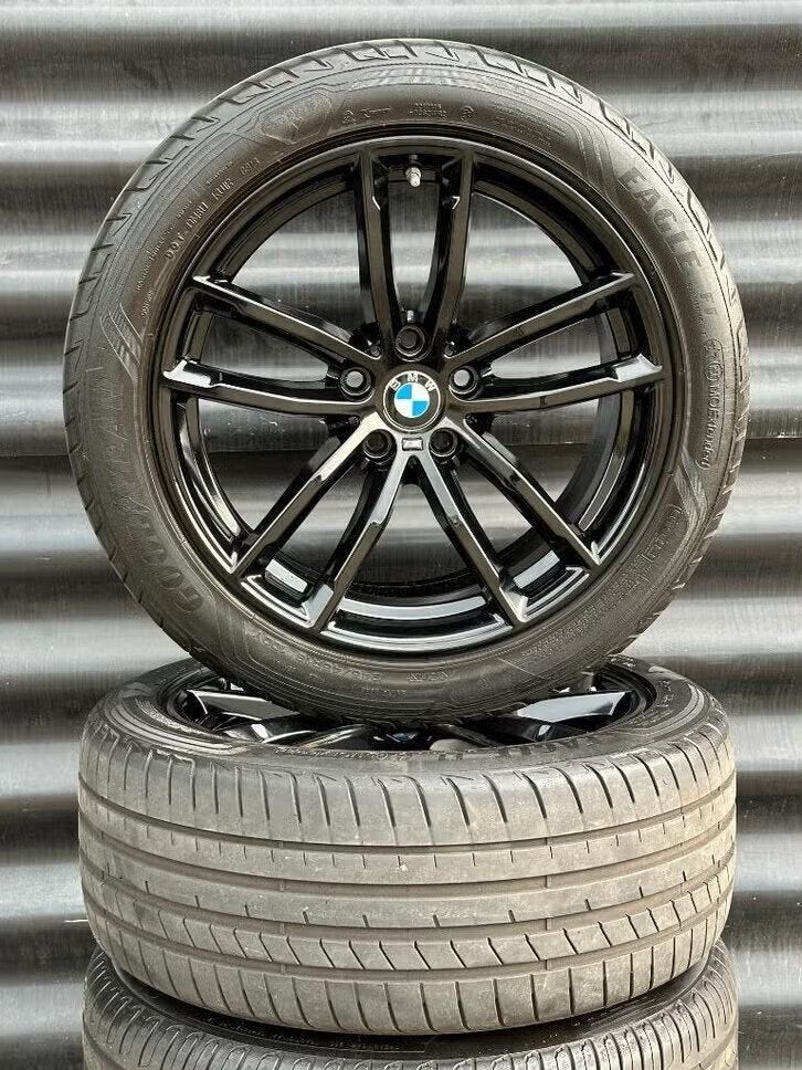 18” Orig Bmw G30 G31 Black styling 662M velgen RFT banden, Ophalen, 18 inch, 245 mm, Banden en Velgen