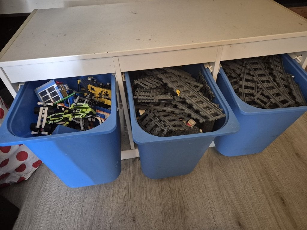 Heel veel lego inclusief bakken, Ophalen, Lego, Overige typen, Compleet