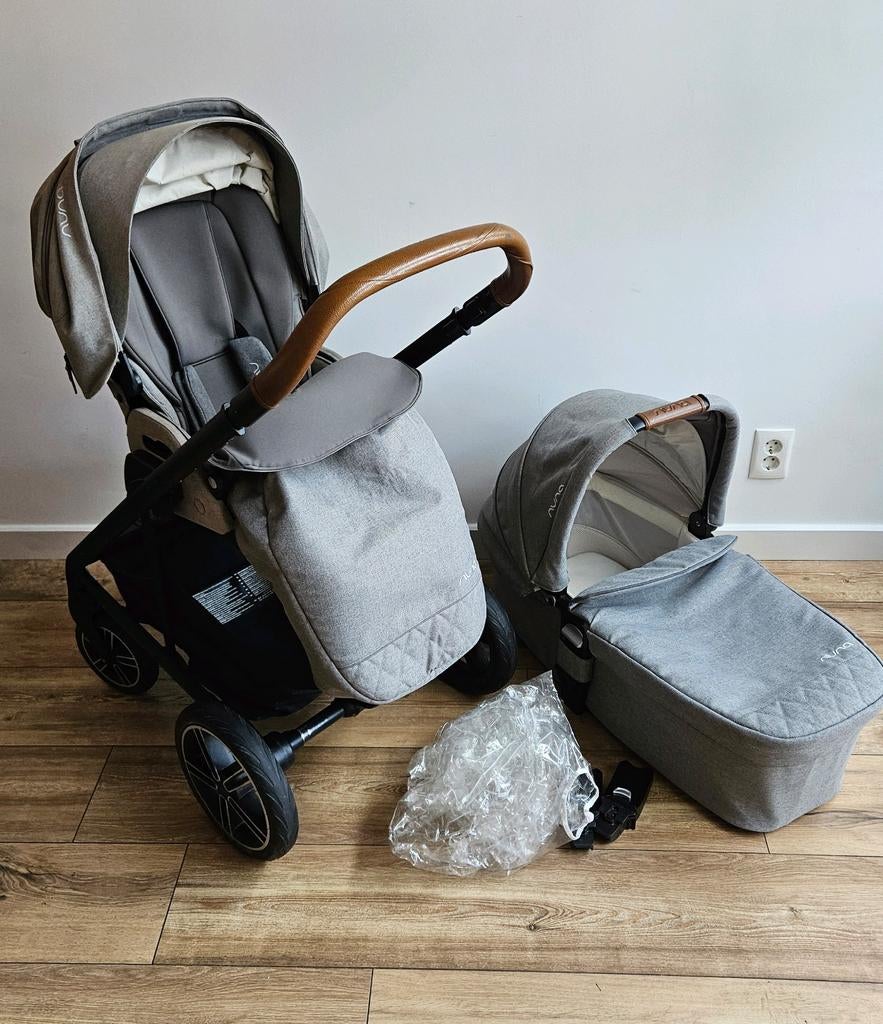 Nuna Mixx Next kinderwagen en reiswieg complete set, Kinderen en Baby's, Combiwagen, Ophalen, Overige merken, Verstelbare duwstang