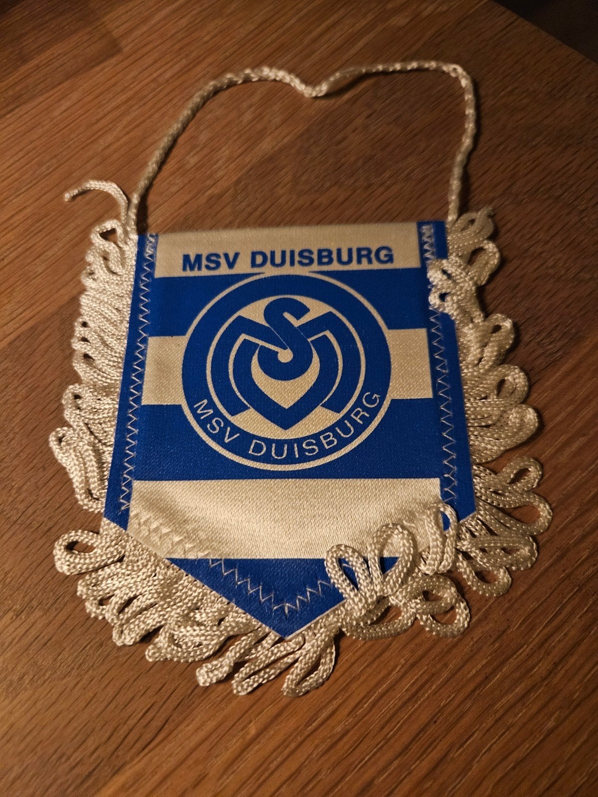 MSV Duisburg Voetbal vaantje, Ophalen of Verzenden