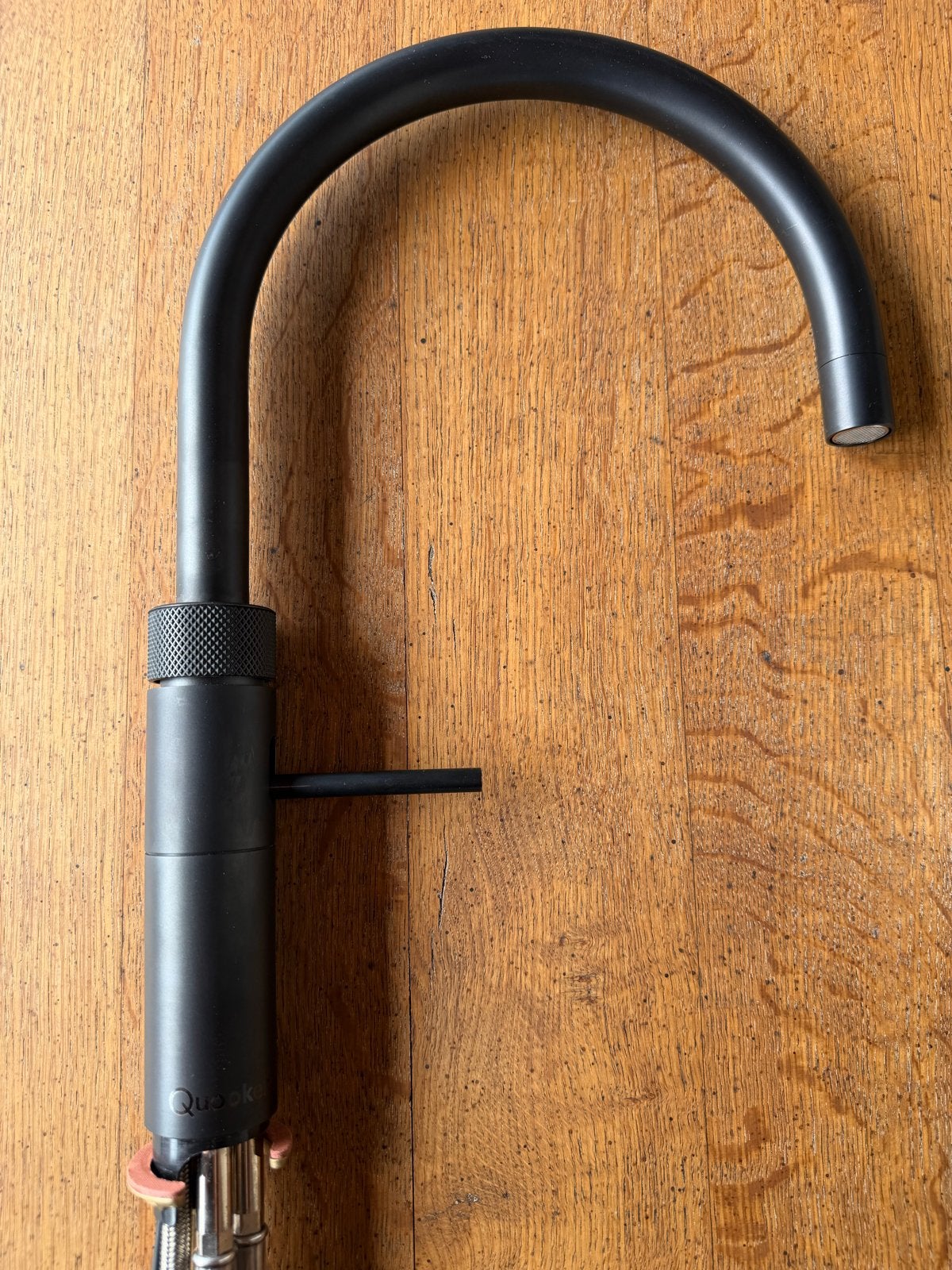 Quooker Combi mat Zwart, Kokend en Warm Water kraan, Ophalen, Overige typen, Zo goed als nieuw, Zwart