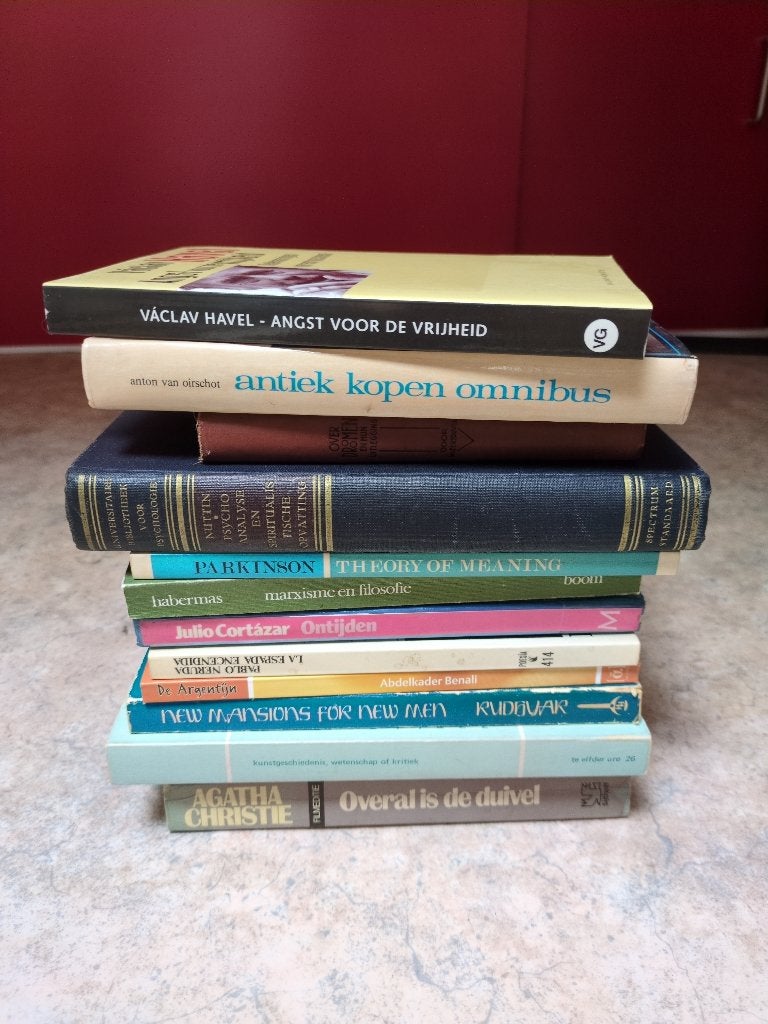 Partij boeken, Boeken, Partijen en Verzamelingen, Ophalen, Gelezen, Verschillende onderwerpen