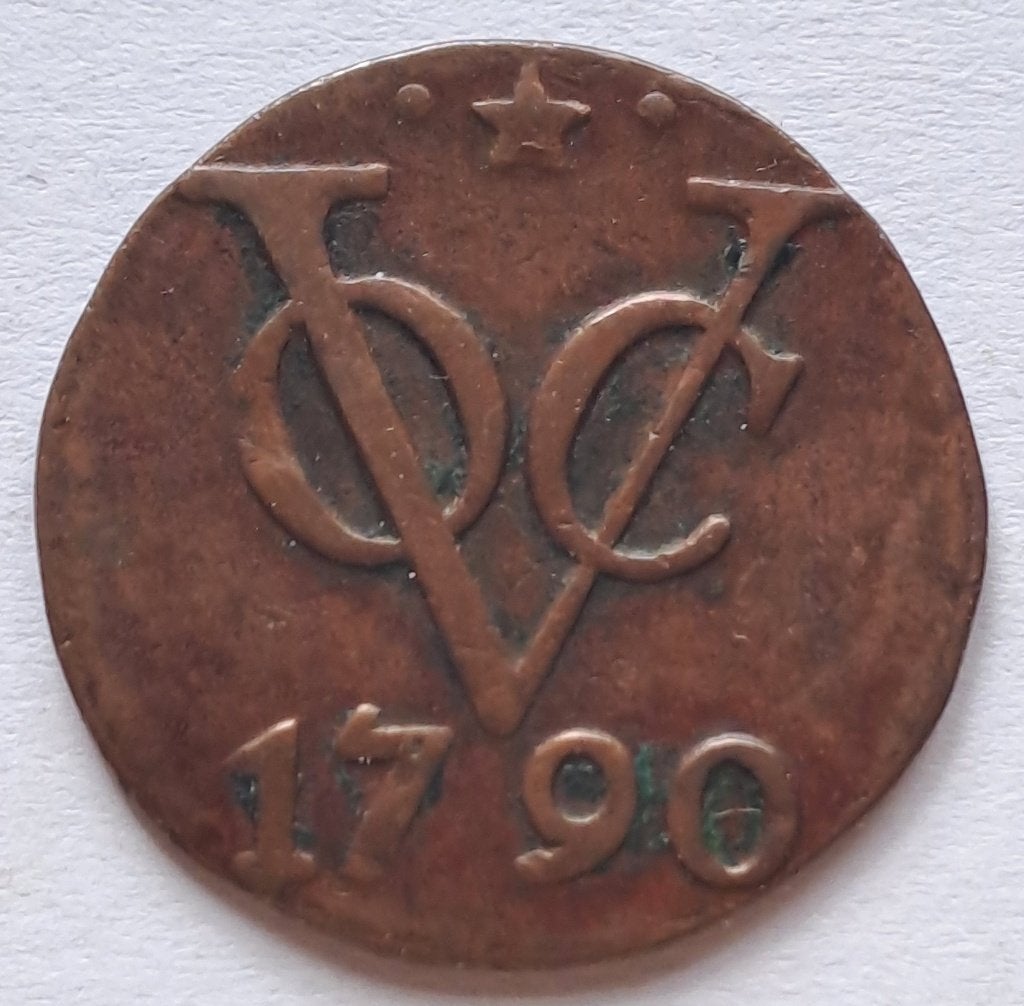Mooie VOC duit 1790 Utrecht mmt. . * ., Verzenden, Vóór koninkrijk, Overige waardes, Losse munt