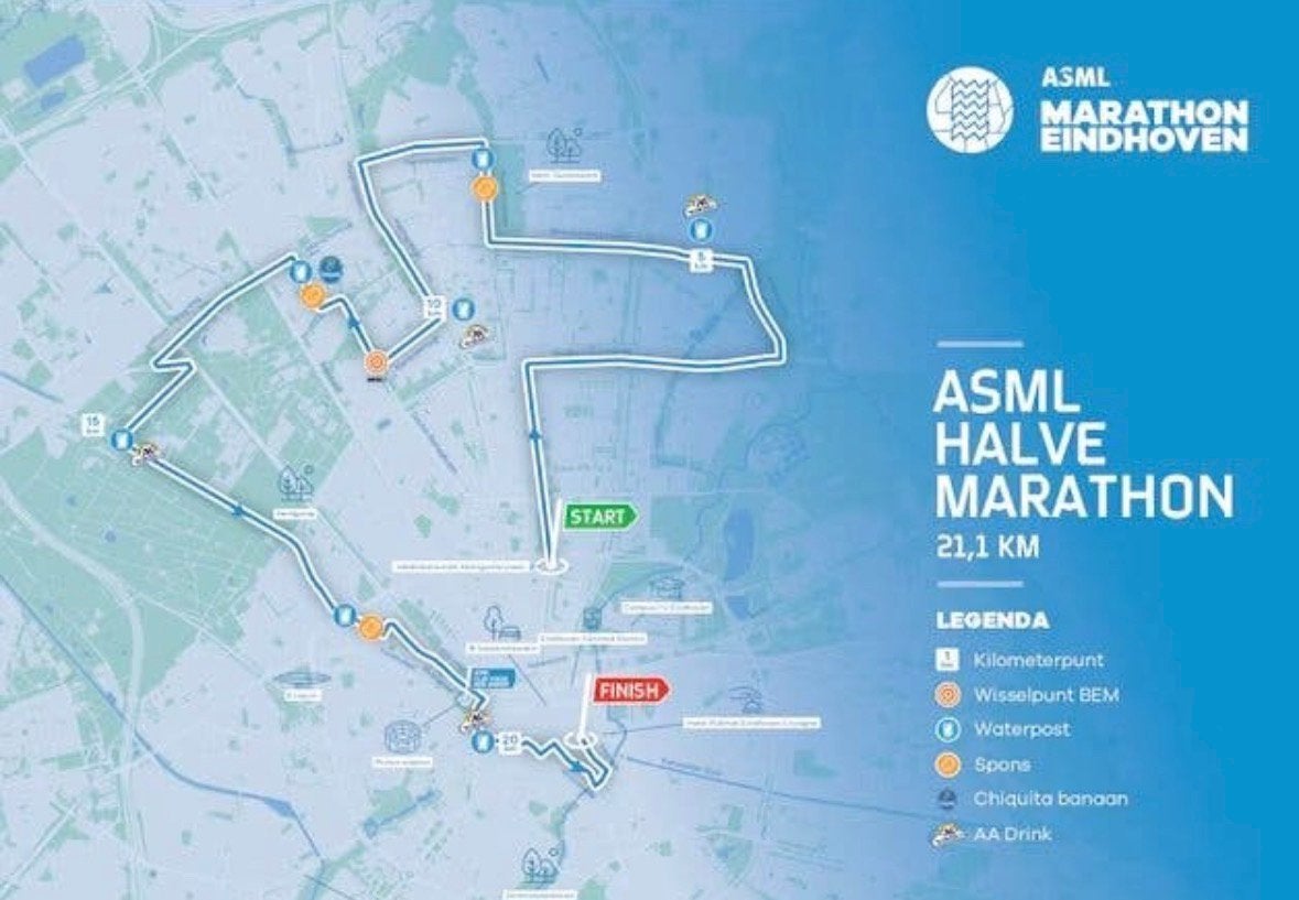 Halve marathon van Eindhoven, Eén persoon, Oktober