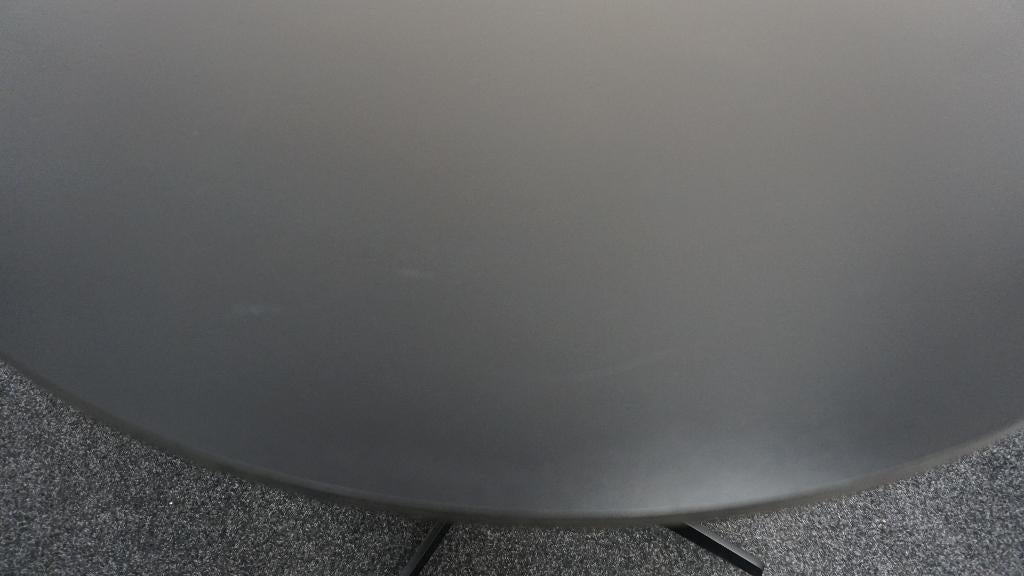 Vergadertafel Ø 80 | Eetkamertafel | Design tafel | Zwart, Gebruikt, 50 tot 100 cm, -, Rond