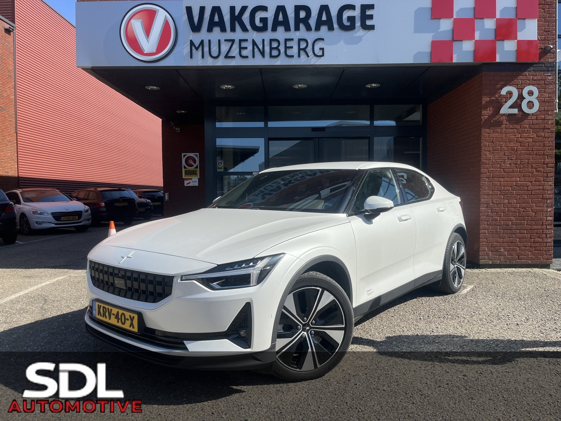 Polestar 2 Long Range Single Motor 78 kWh // DODEHOEK // 360, Auto's, Polestar, Polestar 2, Gebruikt, Zwart, 1969 kg