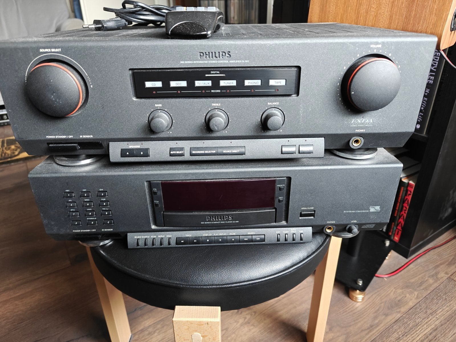 Philips 900 serie versterker en cd speler, Ophalen, Gebruikt, Stereo, Overige merken