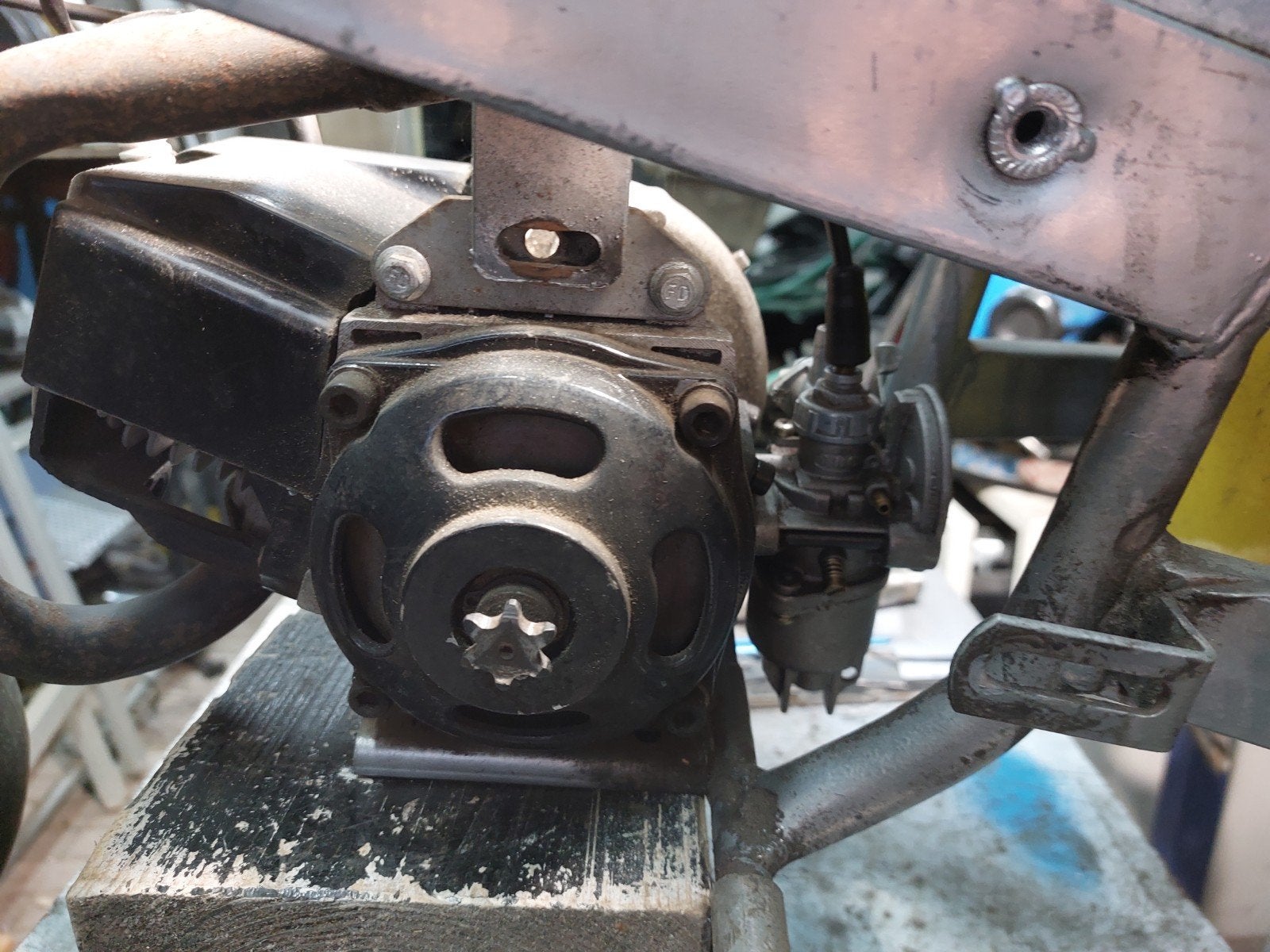 minibike, Ophalen