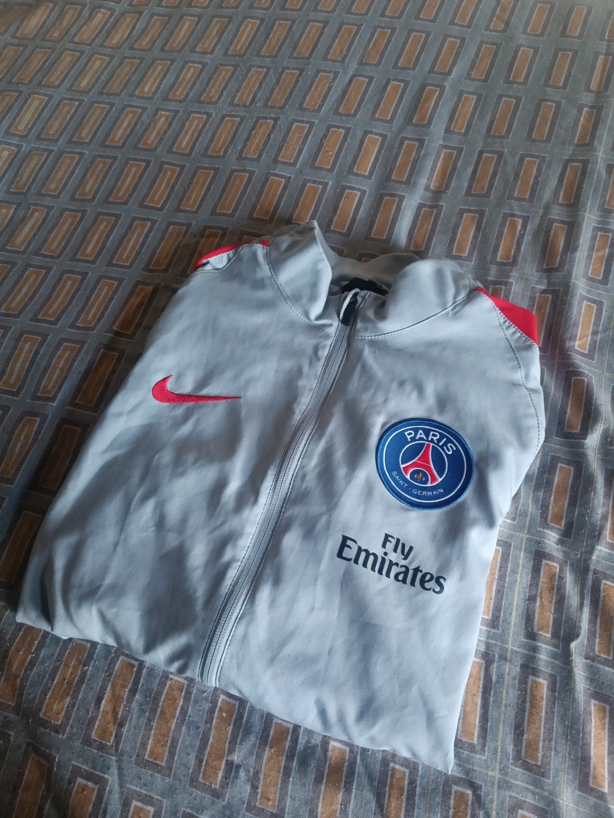 Nike PSG Dri-FIT Trainingsjack Maat S, Nike, Ophalen of Verzenden, Zo goed als nieuw, Voetbal