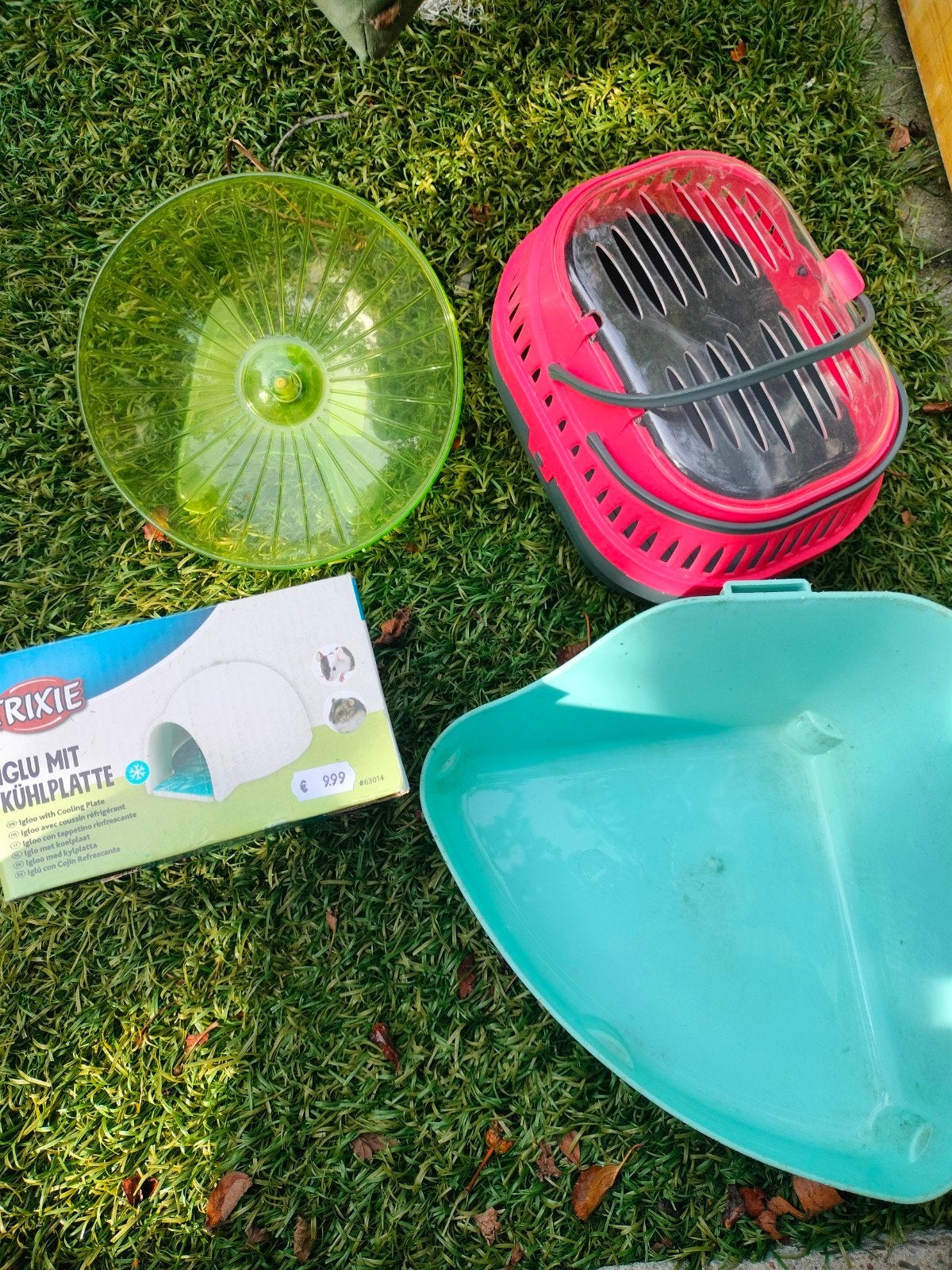 hamster looprad en transportbak, Ophalen, Loopwiel of Rad