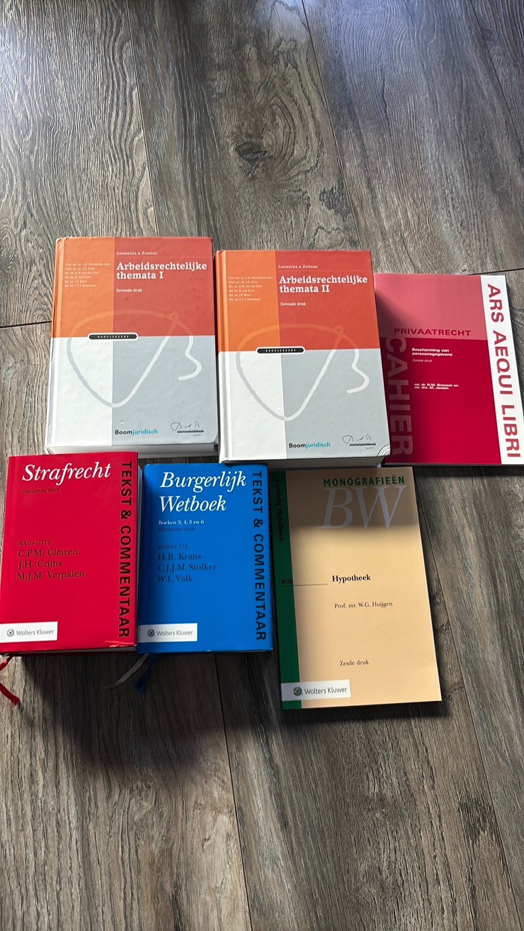 Rechtsliteratuur, Ophalen, Zo goed als nieuw