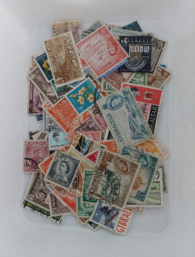 Kavel Wereld om uit te zoeken, gestempeld., Postzegels en Munten, Ophalen of Verzenden, Buitenland