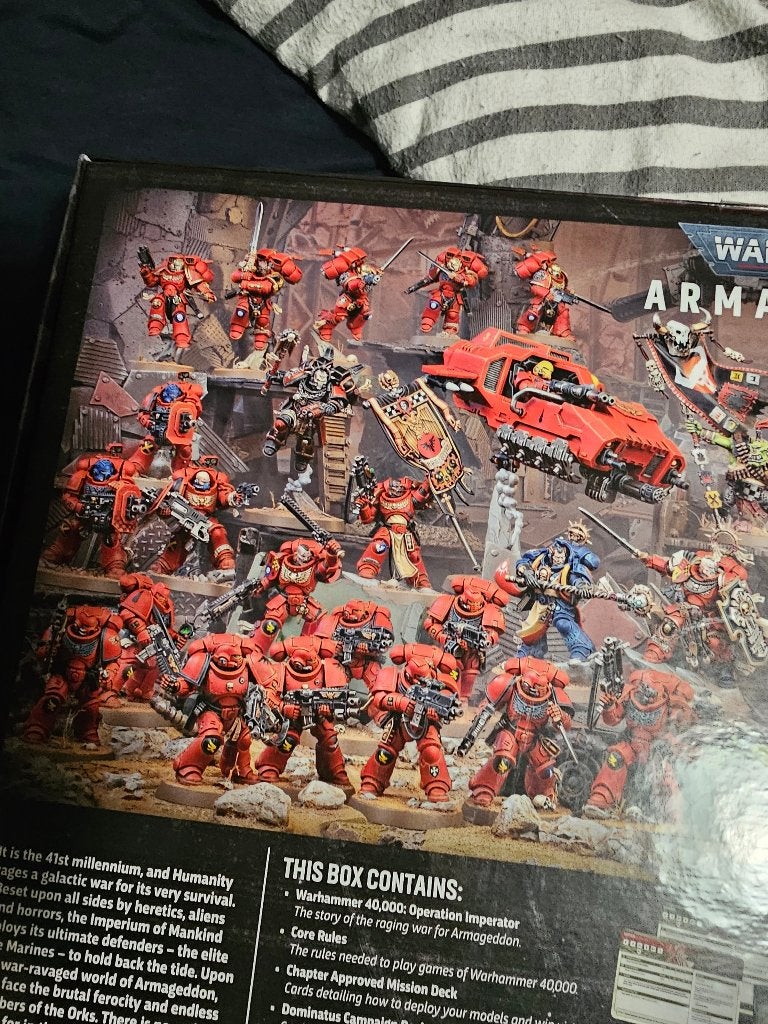 Space marine helft armageddon box, Ophalen of Verzenden, Nieuw