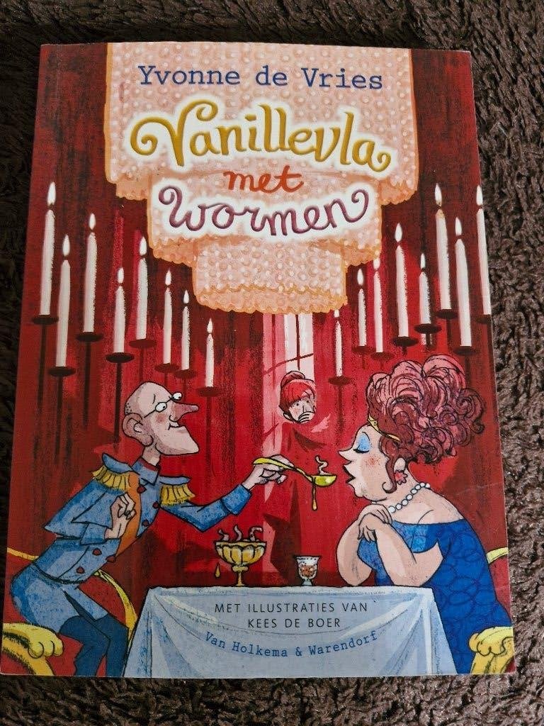 Vanillevla met wormen, Ophalen of Verzenden, Zo goed als nieuw, Yvonne de Vries, Fictie algemeen