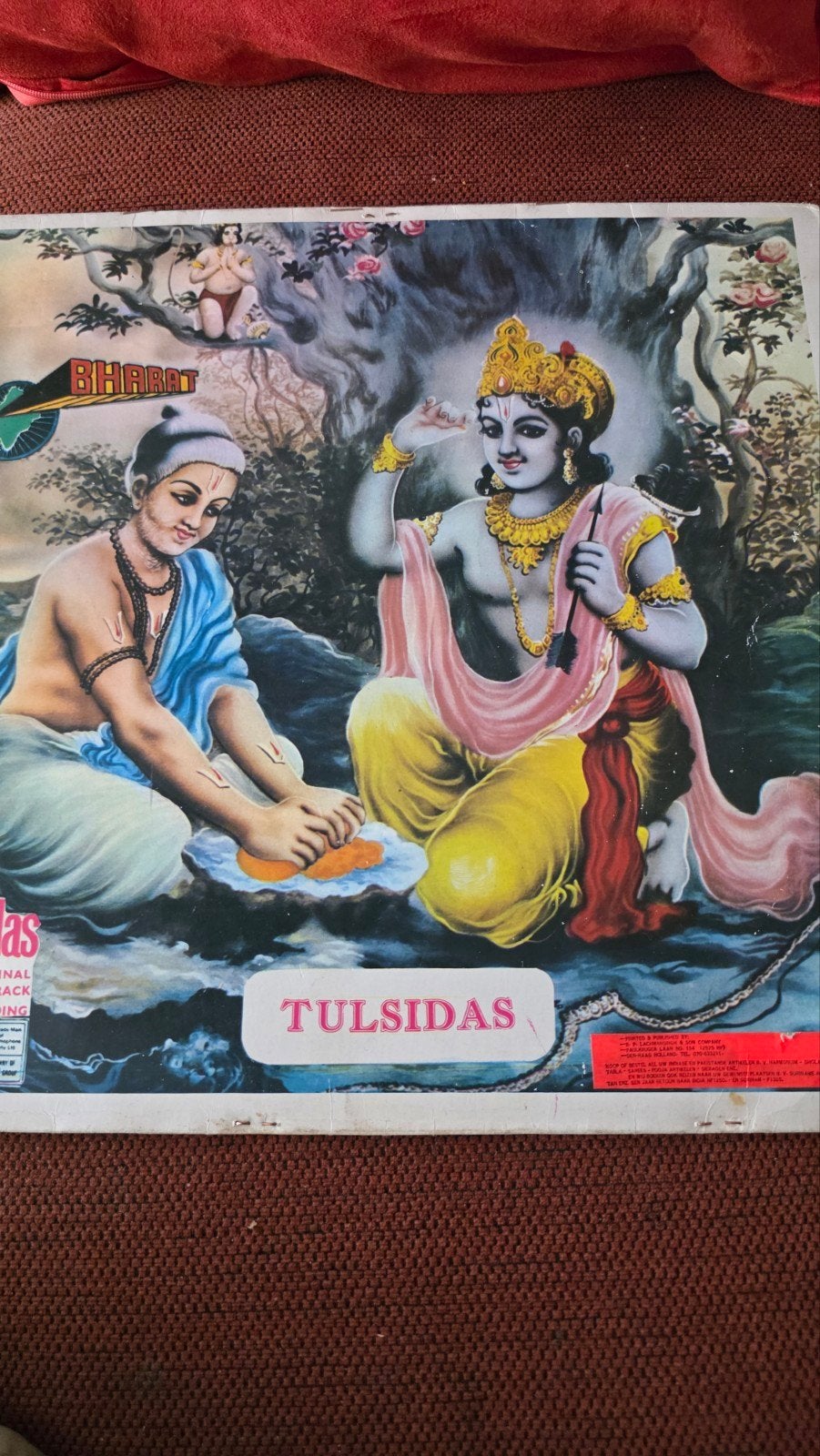 Tulsidas / Bapuji Ki Amar Kahani LP (Indiaas, Bollywood), Ophalen of Verzenden, Gebruikt
