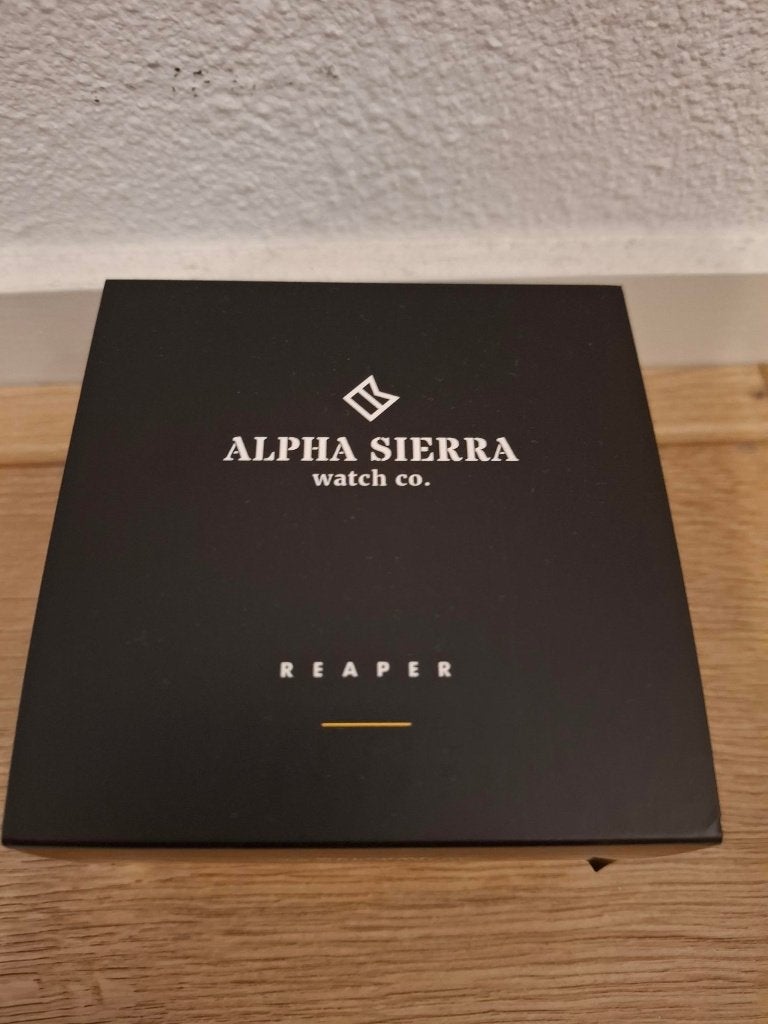 Alpha Sierra Reaper 6003 Chronograph – goud/groen – nieuw, Overige merken, Staal, Staal, Polshorloge
