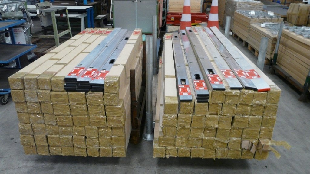 Afrijlat met waterpas 200 cm, Ophalen, Nieuw
