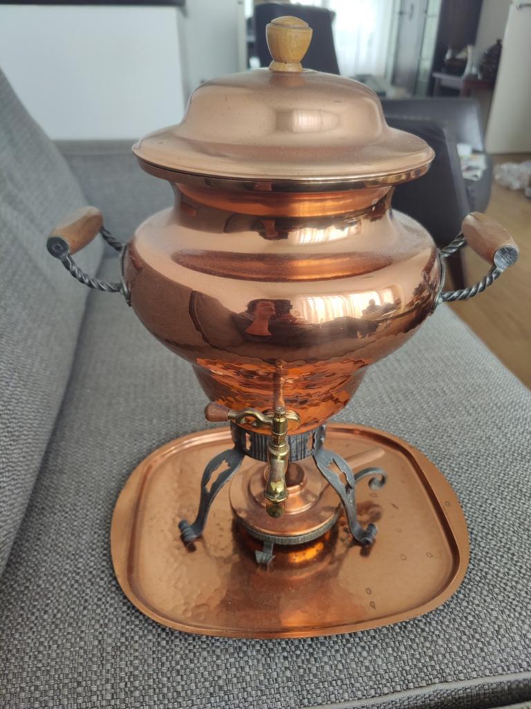Koperen Samovar, Ophalen, Koper