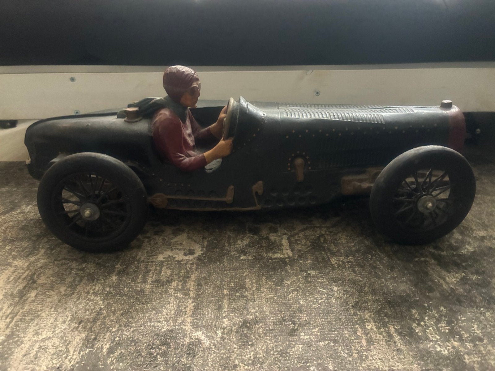 Raceauto Bugatti Blauw, Hobby en Vrije tijd, Ophalen, Gebruikt, Auto