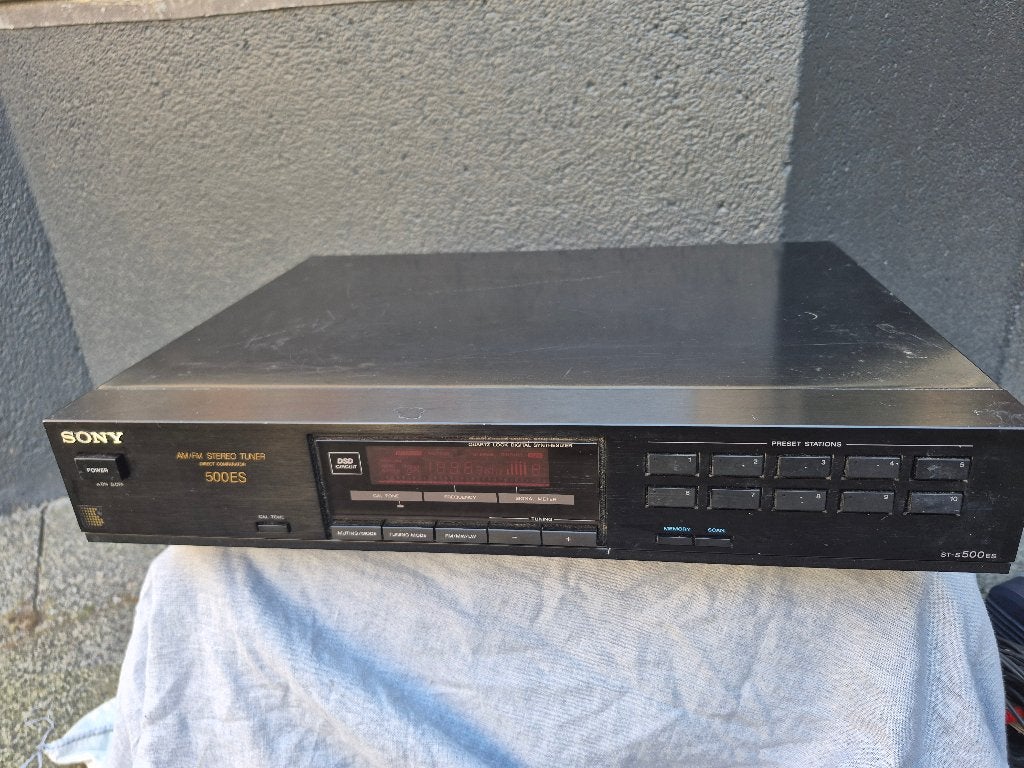 Sony ST-S500ES FM Stereo/FM-AM Tuner, uit Japan, Audio, Tv en Foto, Ophalen, Gebruikt