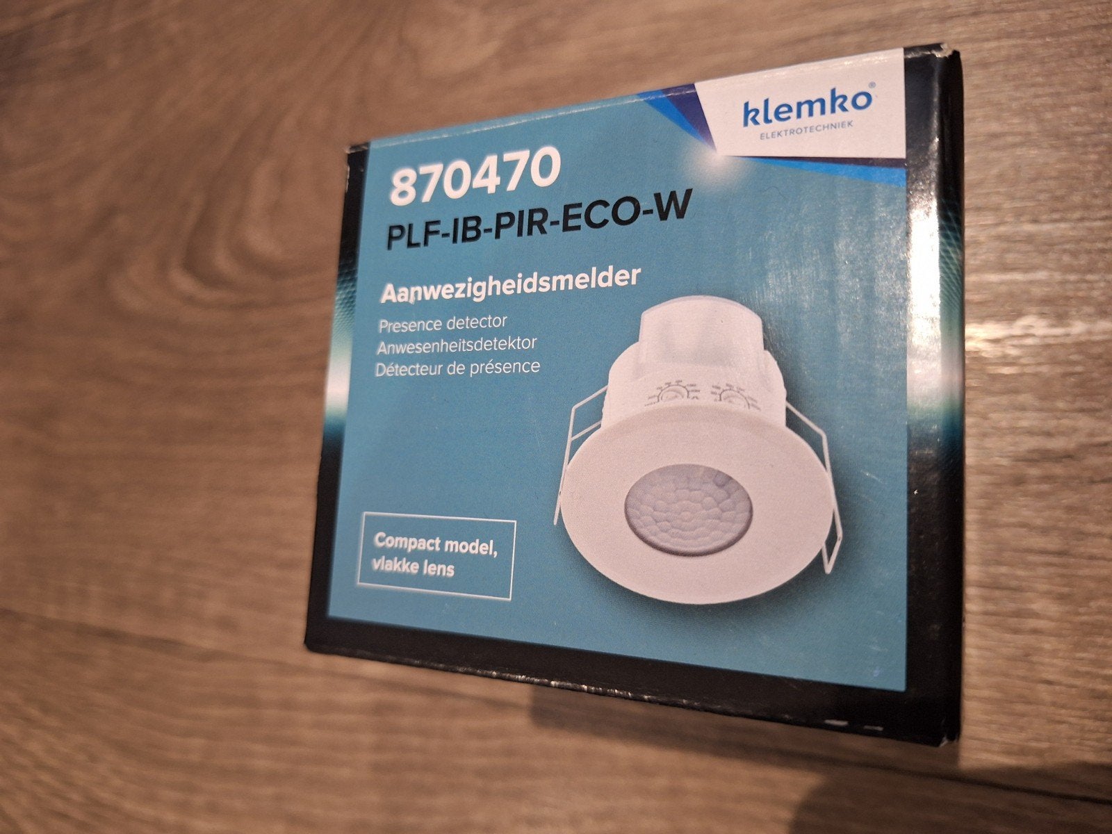 Klemko Aanwezigheidsmelder PLF-IB-PIR-ECO-W 870470, Ophalen of Verzenden, Nieuw, Overige merken, Overige typen