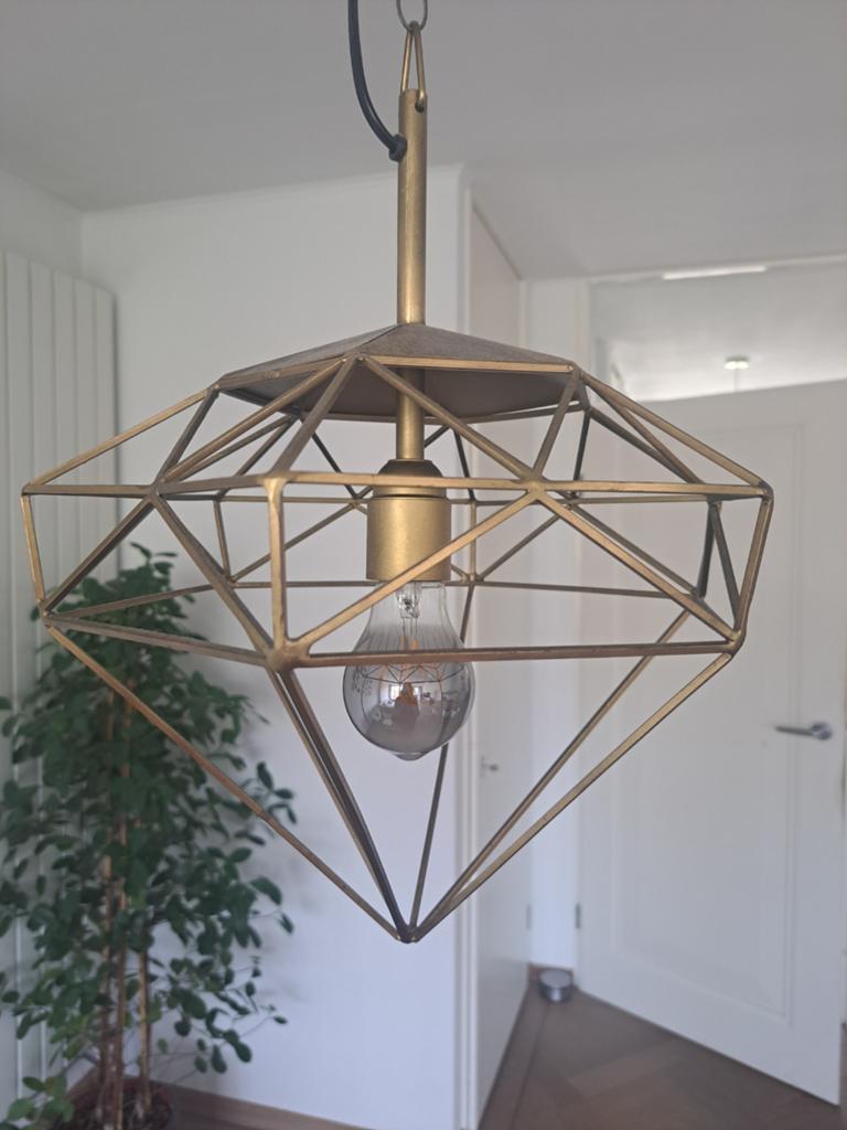 2 hanglampen, Ophalen