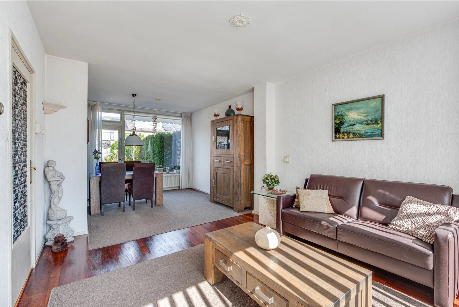 Woonkamer en eetkamer eikenhout, Huis en Inrichting, Complete inboedels, Ophalen