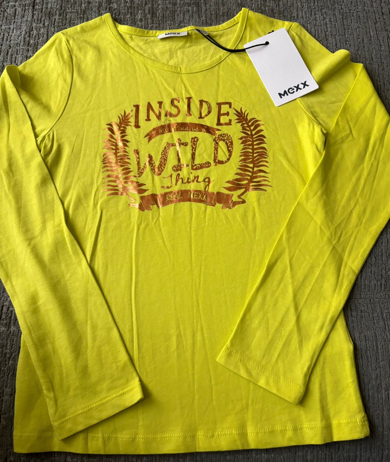 Nieuw - longsleeve shirt van Mexx, maat 122/128, meisje, Kinderen en Baby's, Kinderkleding | Maat 122, Ophalen of Verzenden, Nieuw