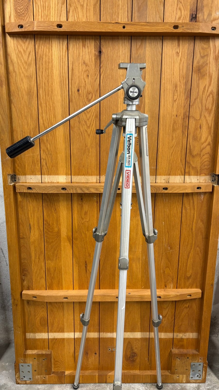 Velbon sx-621 foto / video statief, Audio, Tv en Foto, Gebruikt, Velbon, 150 tot 175 cm, Met handvat