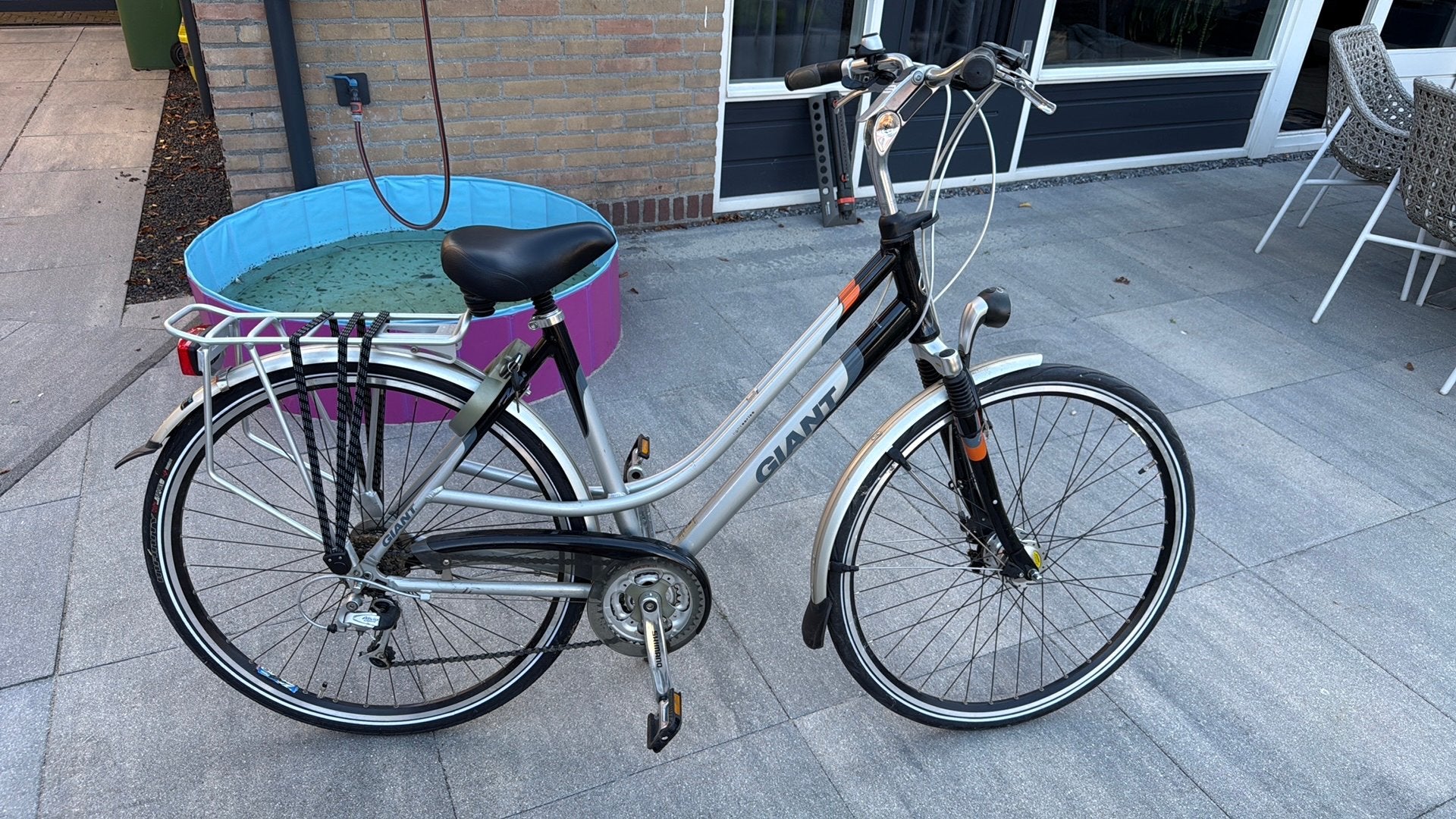 Nette giant dames fiets maat M 50 cm, 50 tot 53 cm, Ophalen, Zo goed als nieuw, Giant