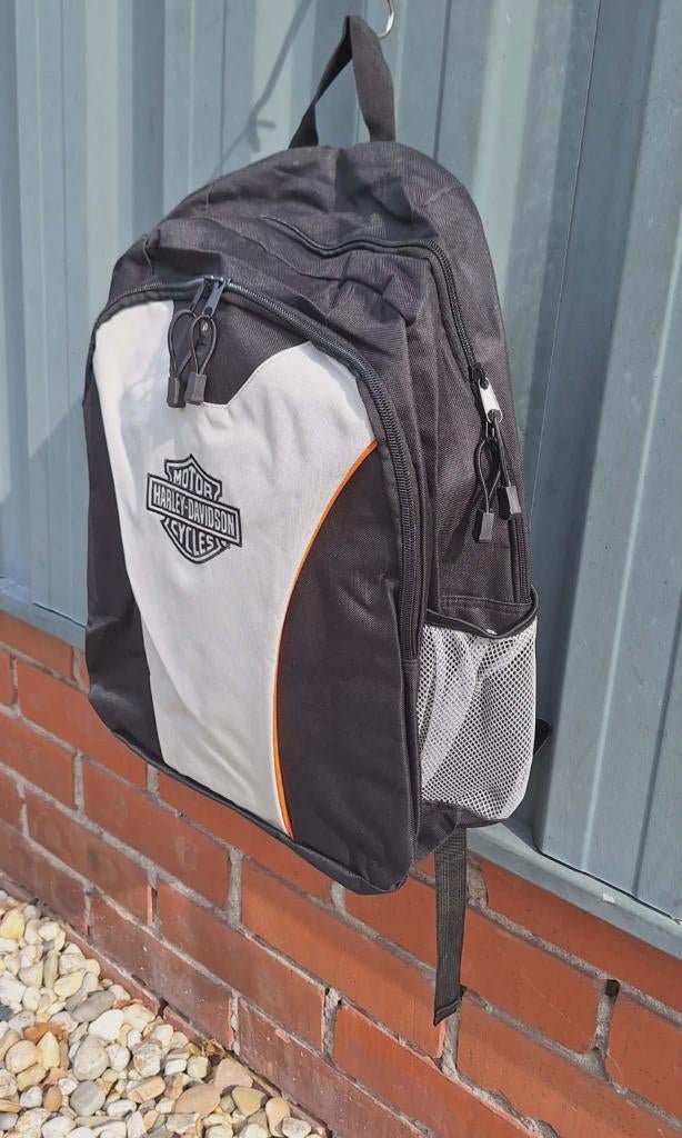 Harley Davidson rugzak, keycord, pen, sleutelhanger, map., ., Nieuw, Ophalen of Verzenden, .