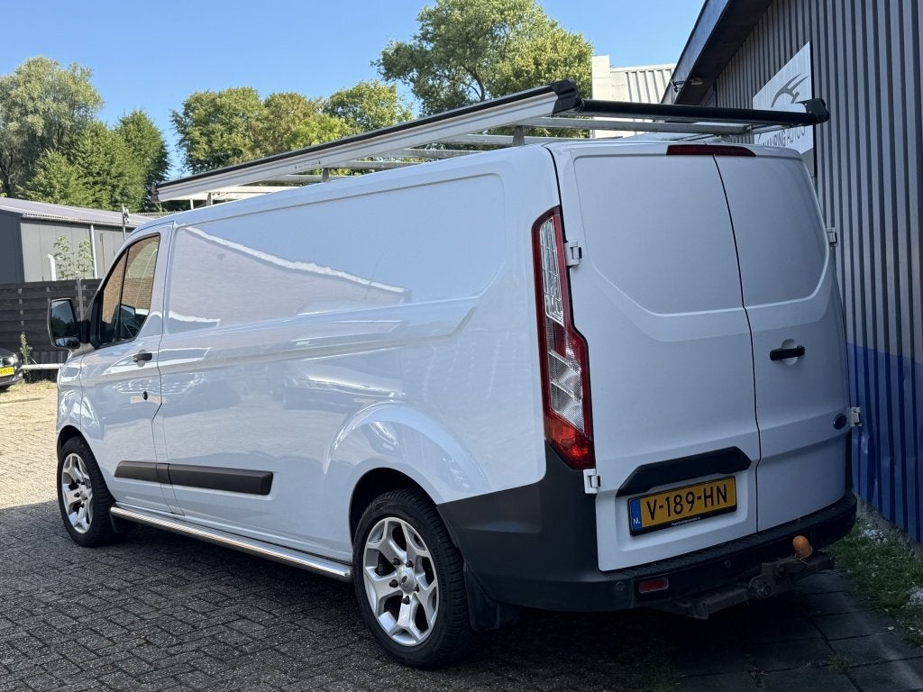 Ford Transit Custom 290 2.0 TDCI L2H1 Tr (bj 2017), Euro 6, 4 cilinders, Wit, Origineel Nederlands