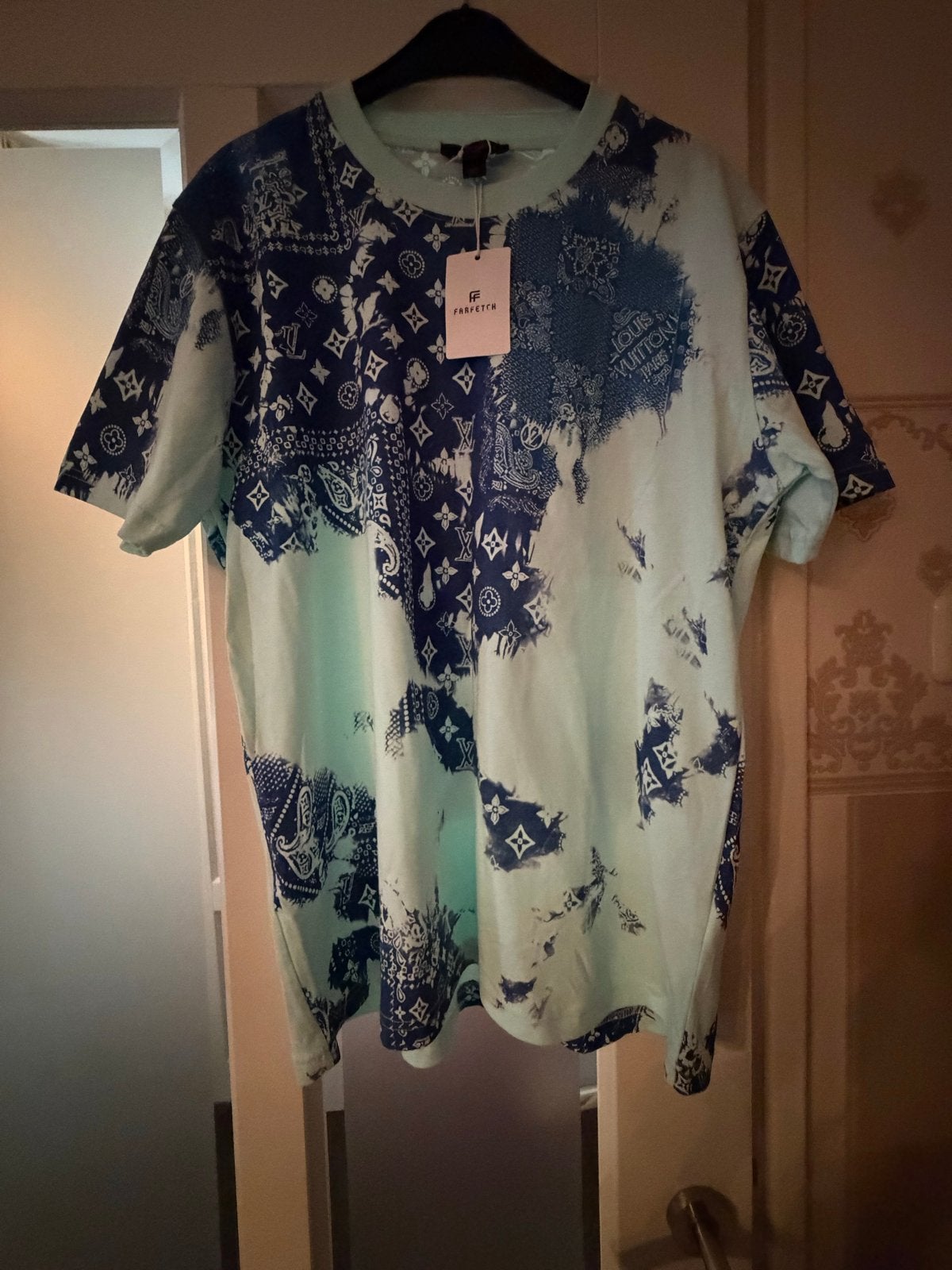 Louis Vuitton T-shirt XL - Nieuw met labels, Kleding | Heren, T-shirts, Ophalen of Verzenden, Nieuw, Maat 56/58 (XL), Blauw