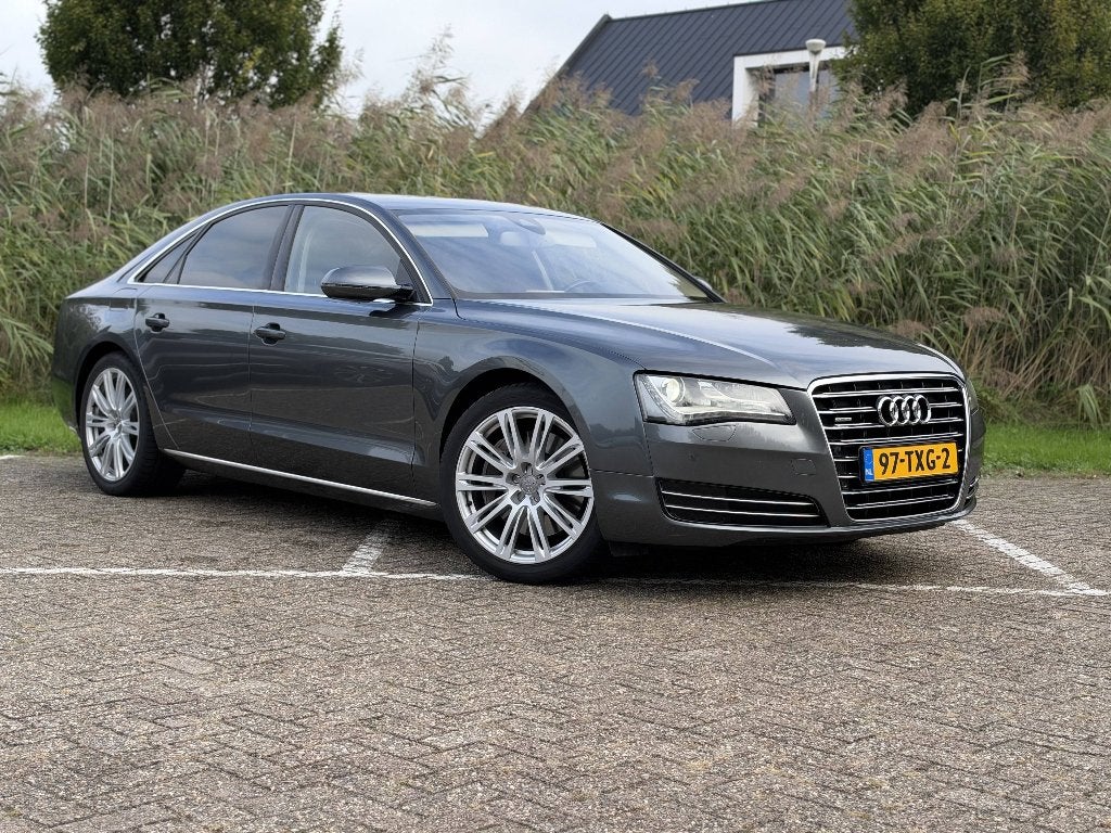 Audi A8 4.2 V8 FSI 273KW Quattro Tiptronic 2010 Grijs, Auto's, Automaat, 371 pk, 11 km/l, Vierwielaandrijving