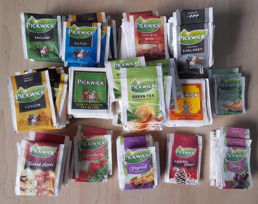 NIEUW 400 LEGE PICKWICK THEEZAKJES, Ophalen of Verzenden, Nieuw