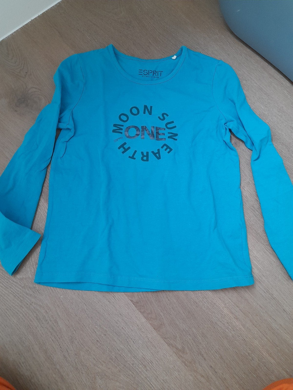 zgan Meisjes set shirt(Esprit) met rokje (Orange Stars)134/1, Kinderen en Baby's, Kinderkleding | Maat 134, Ophalen of Verzenden