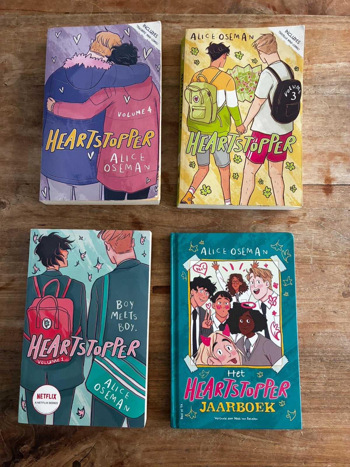 Heartstopper boeken, Ophalen, Gelezen