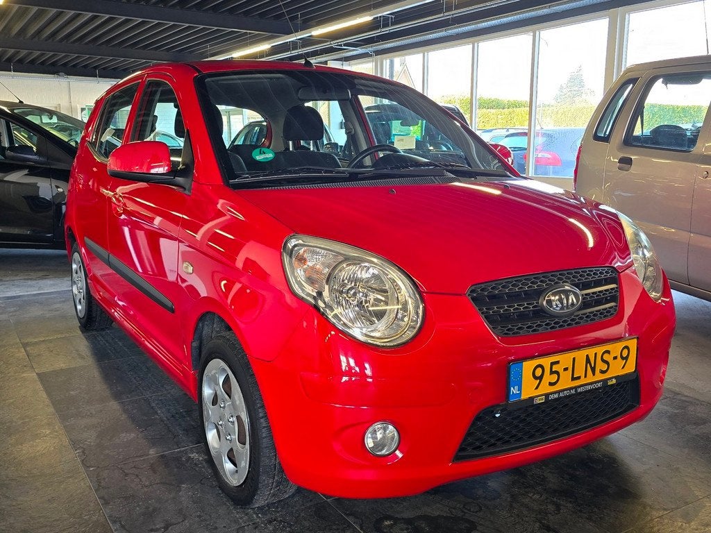 Kia Picanto 1.0 Seven/AIRCO/N.A.P/HISTORIE AANWEZIG/, Auto's, Stof, Zwart, 4 cilinders, 400 kg