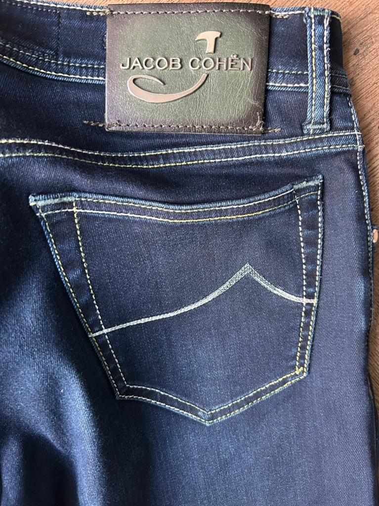 ZGAN Jacob Cohen J622C Shade of Green jeans maat 30 ingekort, Ophalen of Verzenden, Zo goed als nieuw, Blauw, W32 (confectie 46) of kleiner