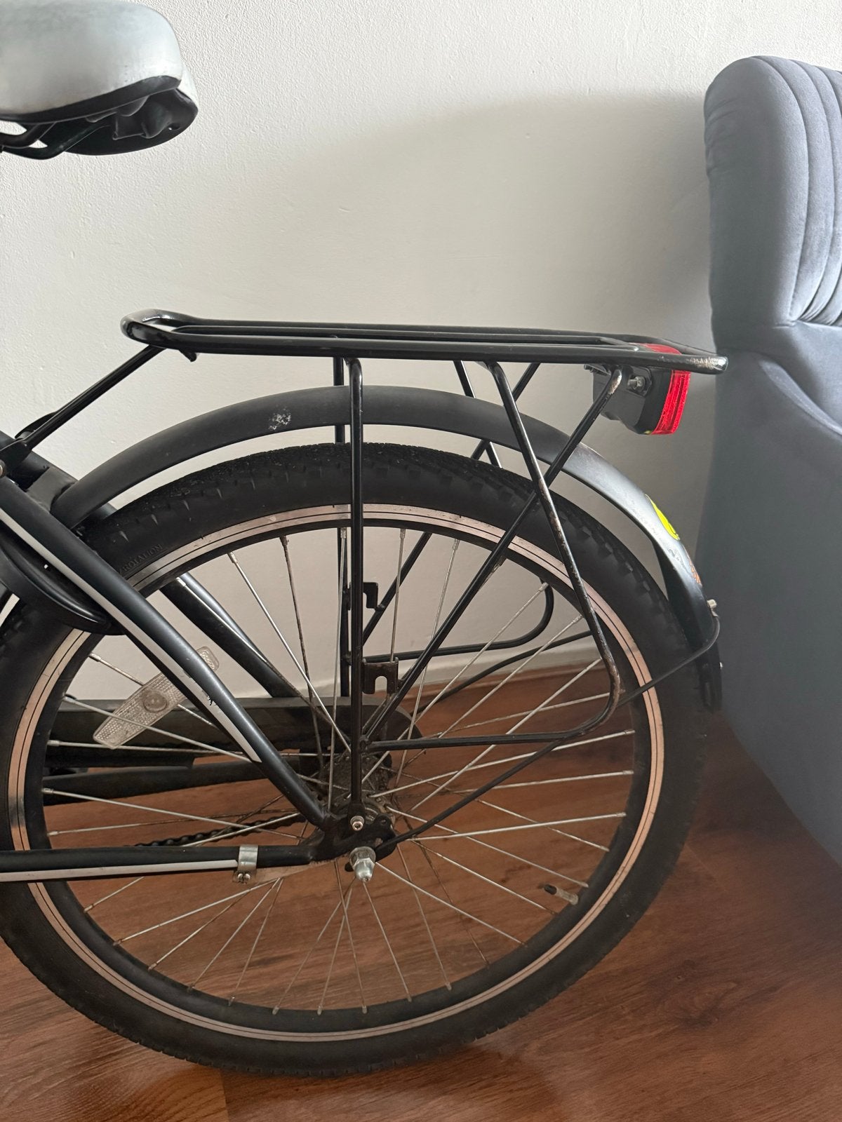 Spirit Alpha 24 inch kinderfiets - Zwart, Fietsen en Brommers, Ophalen, Gebruikt, Velgrem, 20 inch of meer