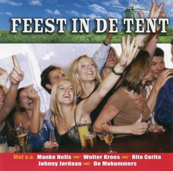 Feest in de Tent - Diverse Artiesten CD  Nieuw  Geseald., Piraten en Zeemansliederen, Inclusief doosje, Ophalen of Verzenden, Verzamelalbum